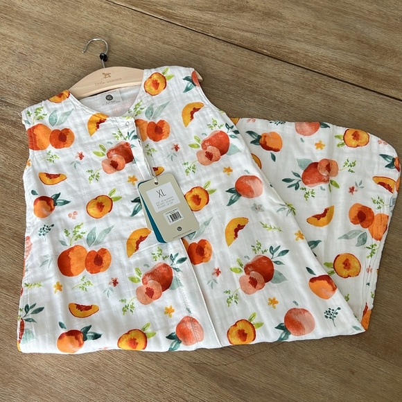 little unicorn Other - Little Unicorn Georgia Peach cotton muslin sleep bag sleepsack 18-24 months